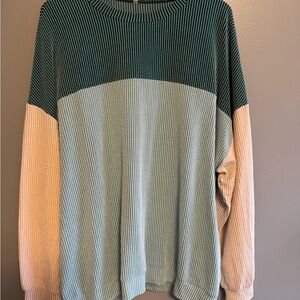 Crewneck Long Sleeve Top Size XL